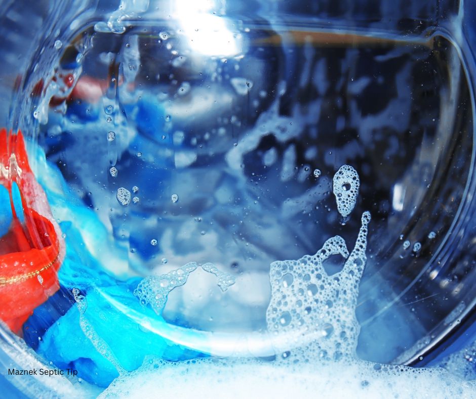 View from inside washing machine